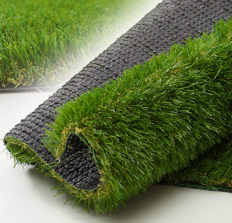 Artificial Turf Lawn Grass Matting 1x1m and 1x2mtrs Home and Garden Fake Green Grass Carpet