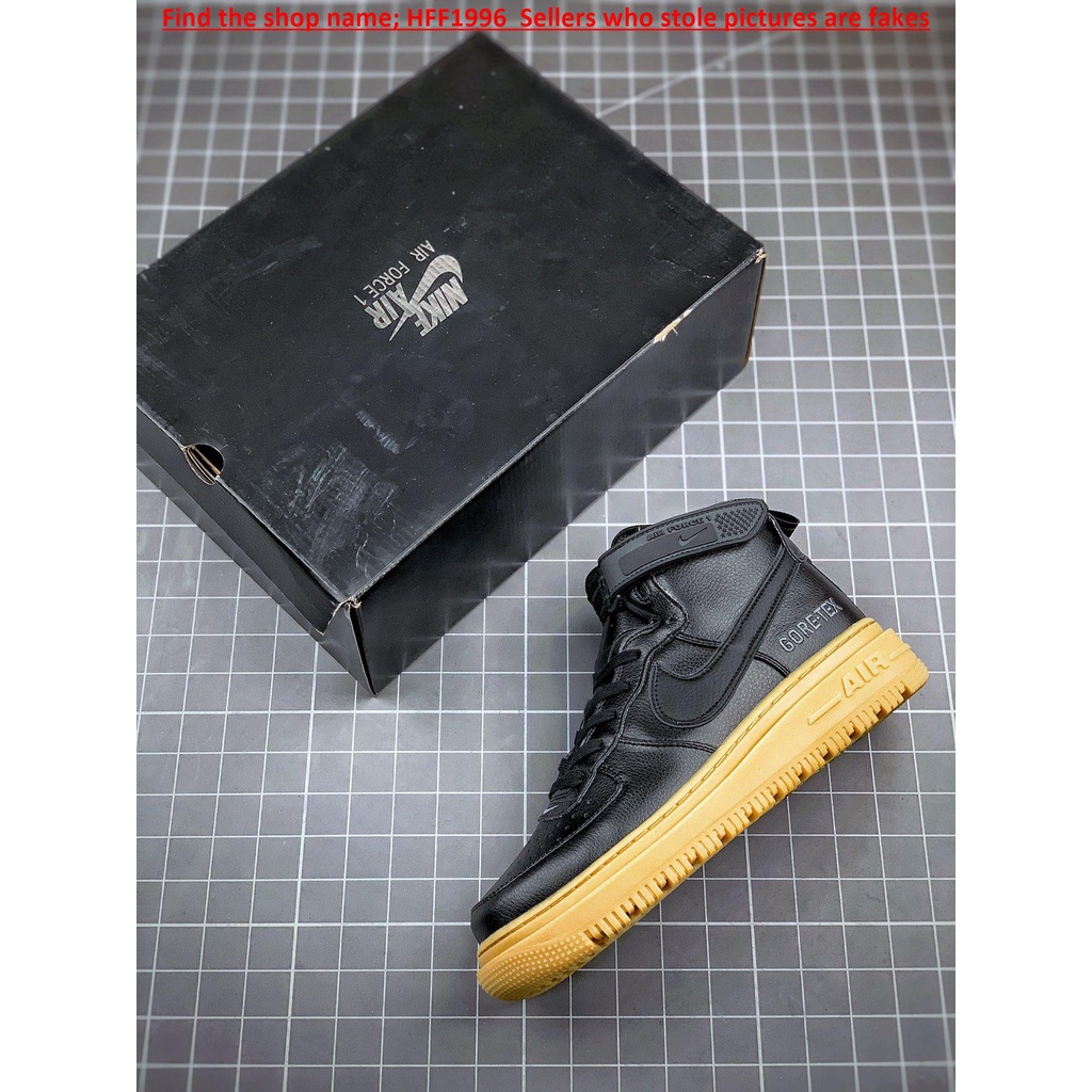 nike air force 1 high gore tex black