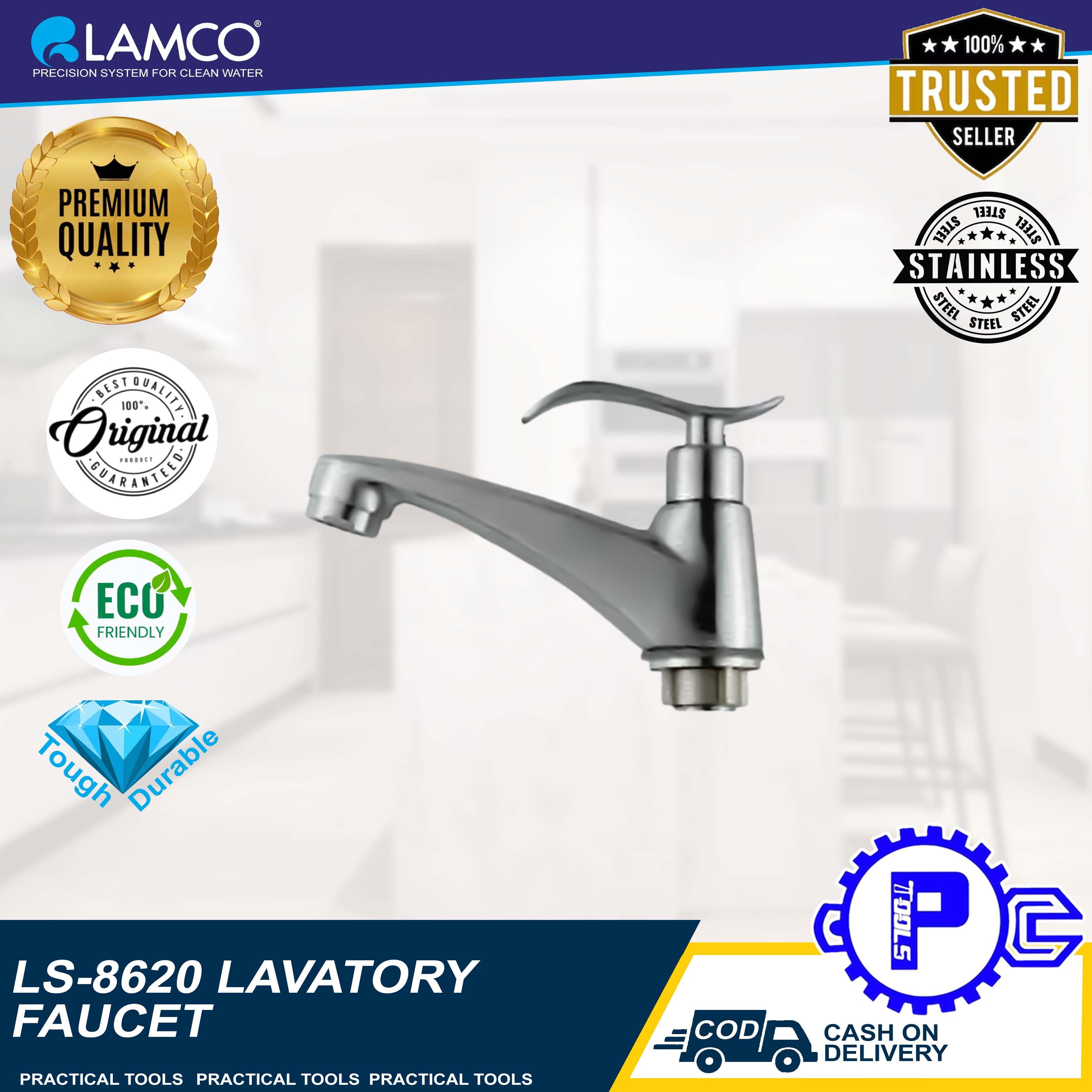 LAMCO PREMIUM QUALITY SUS 304 STAINLESS LAVATORY FAUCET Lazada PH