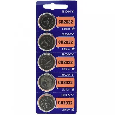 Sony CR2032 3V Lithium Coin Cell Battery CMOS Motherboard battery - 5pcs