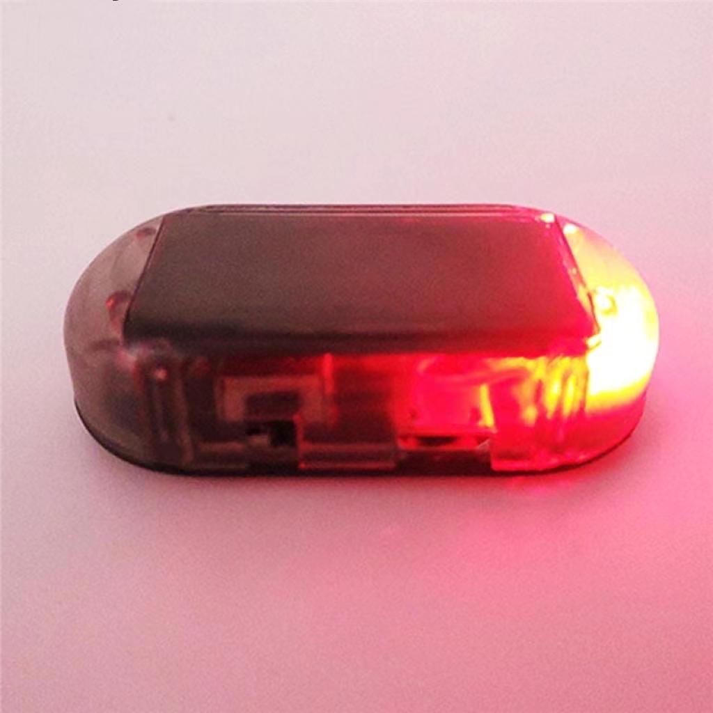 Car Security Light Solar Powered Simulated Dummy Alarm Wireless Warning