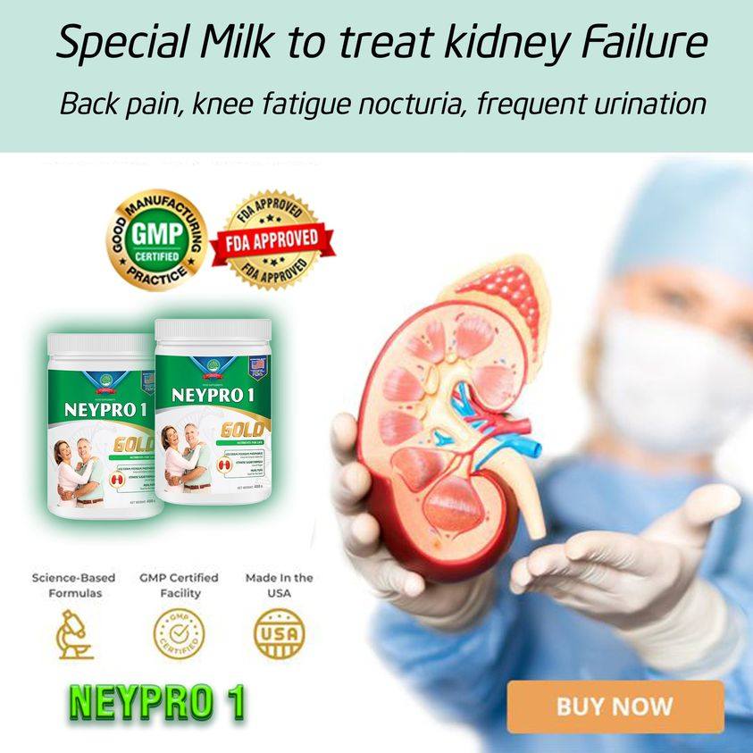 Beautistic Original NEYPRO 1 Gold Colostrum Milk for Kidney Support and