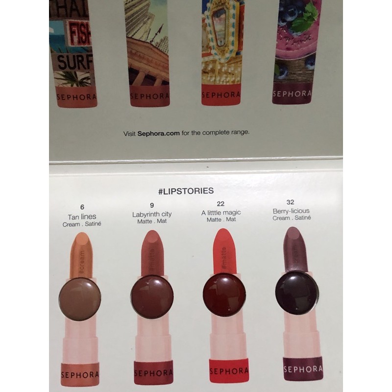 TOM FORD SEPHORA BUXOM LIPSTICK SAMPLER | Lazada PH