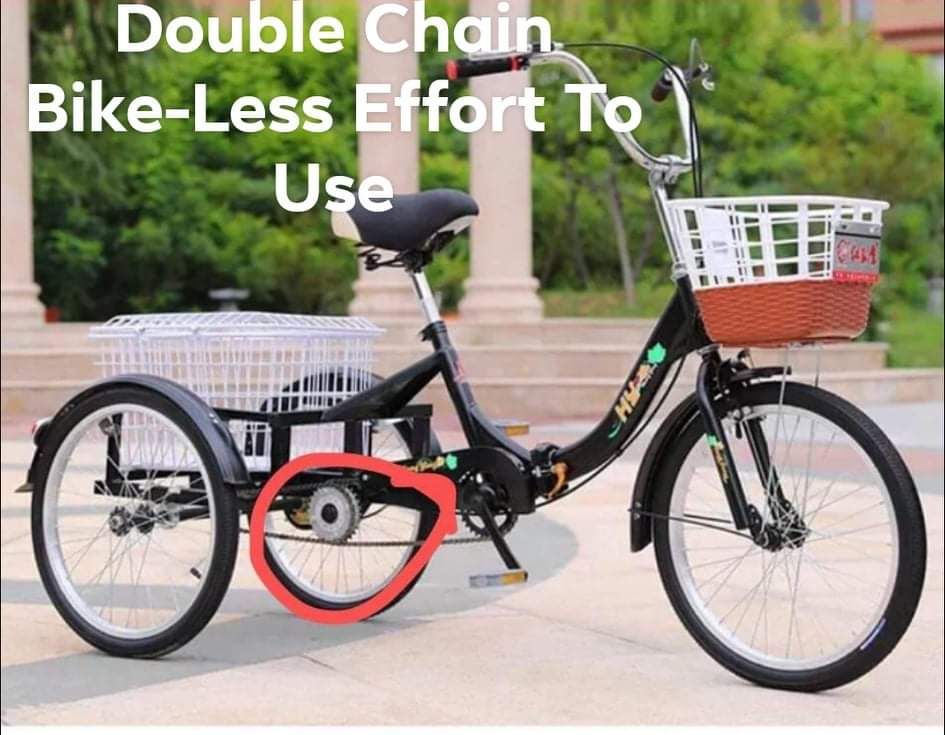 three wheel delivery bike