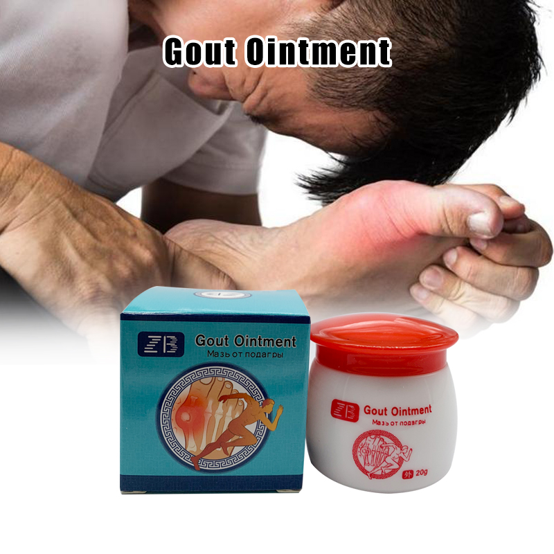 ZB 20g Gout Ointment Fingers Toes Pain Relief Gout Cream Chinese Herbal ...