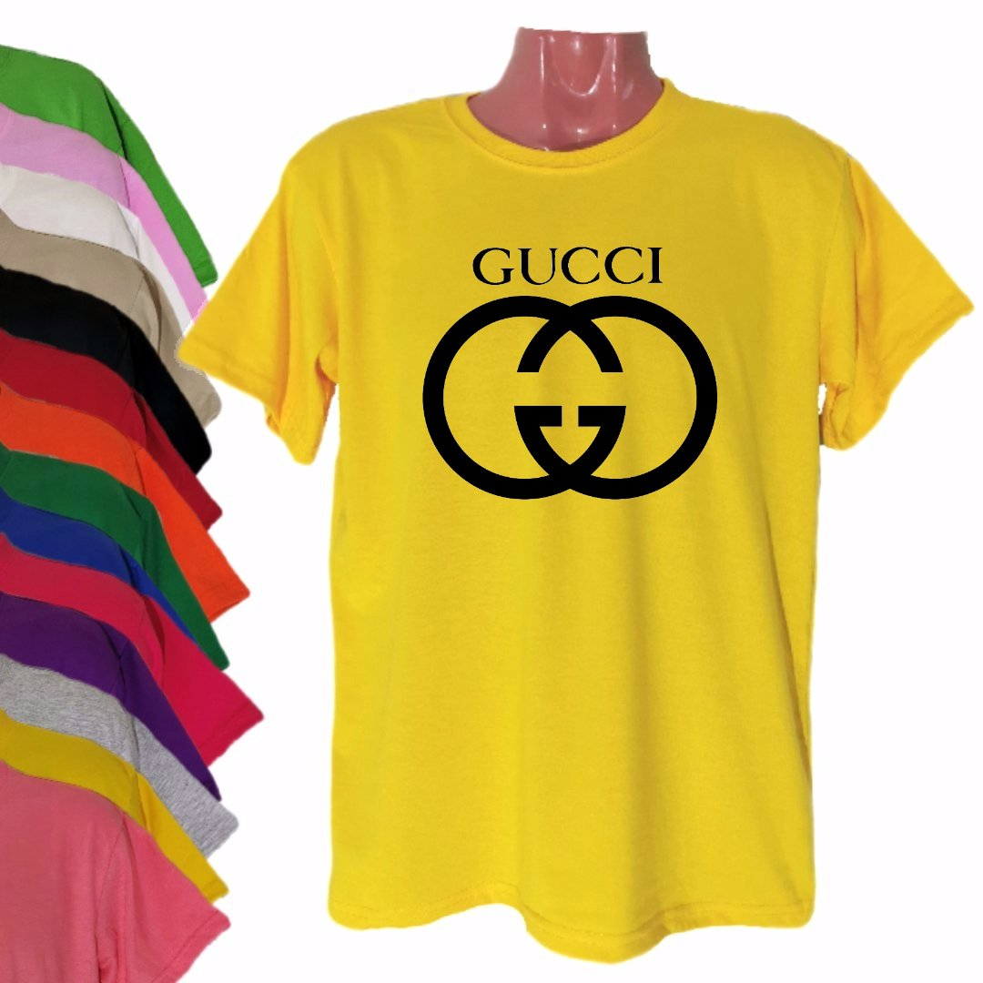gucci t shirt women's yellow