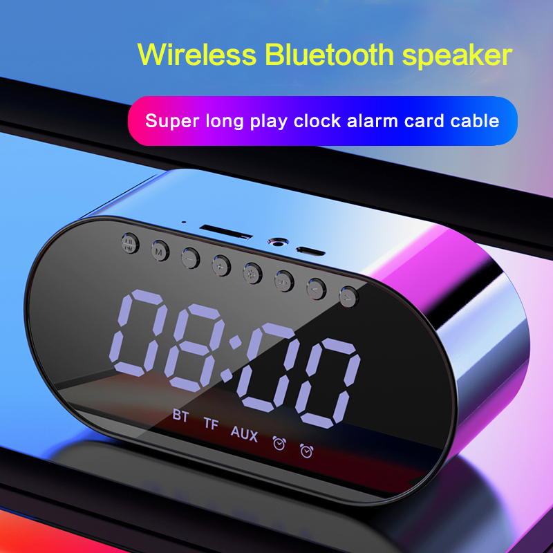 t1 clock bluetooth digital speaker