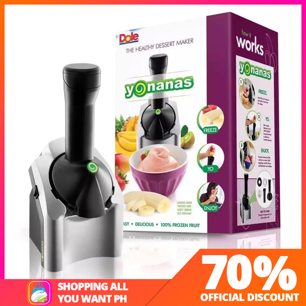 Yonanas Elite 987 Frozen Healthy Dessert Maker 100%-Fruit Soft