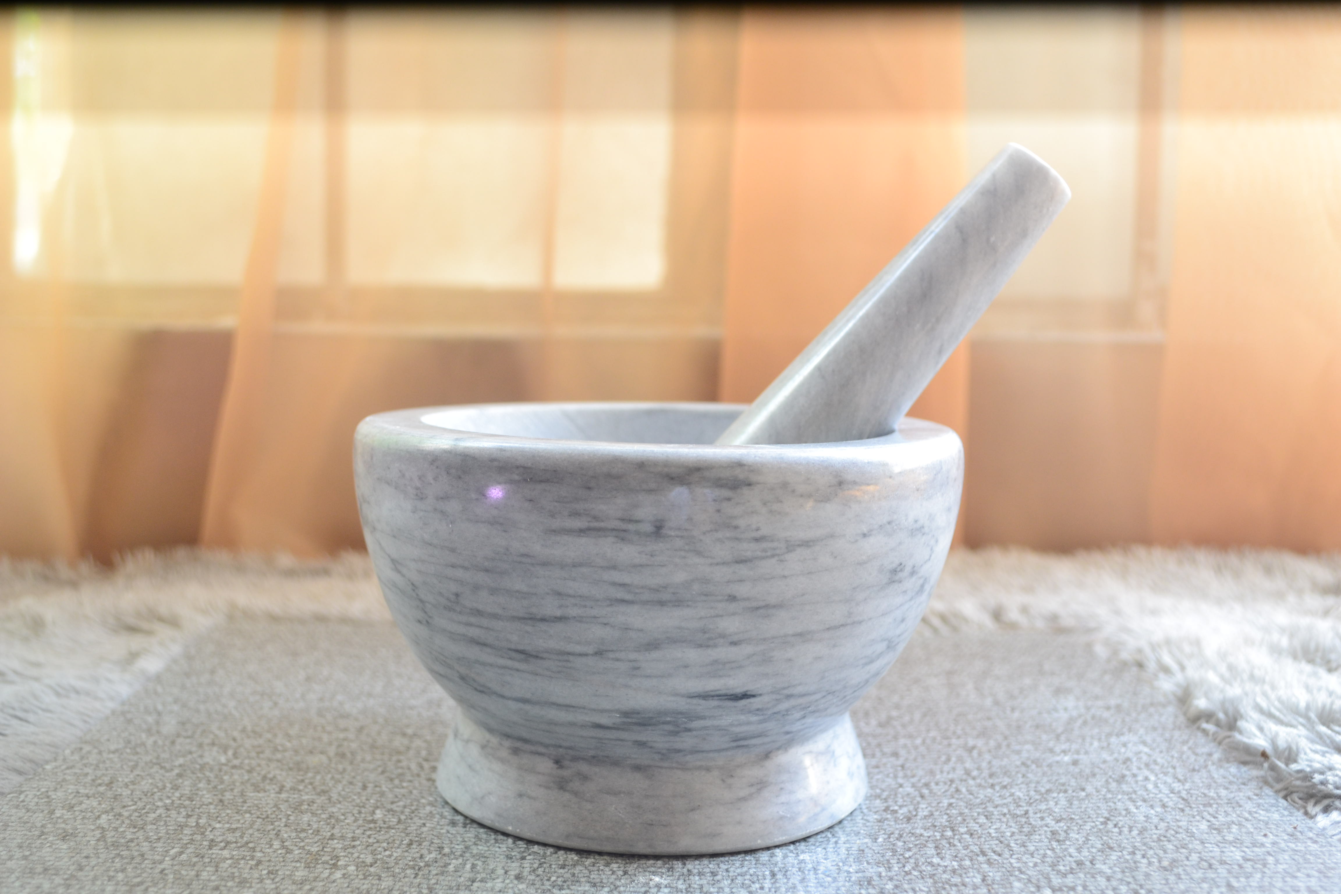 Mortar and Pestle Marble Romblon Size 5.5