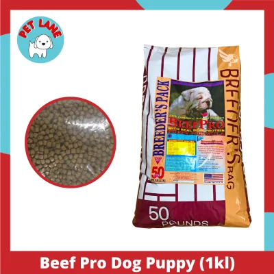 Beef Pro Puppy Breeder's Pack 1kg repacked