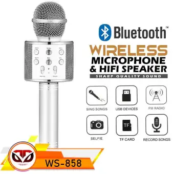 bluetooth microphone with speaker lazada