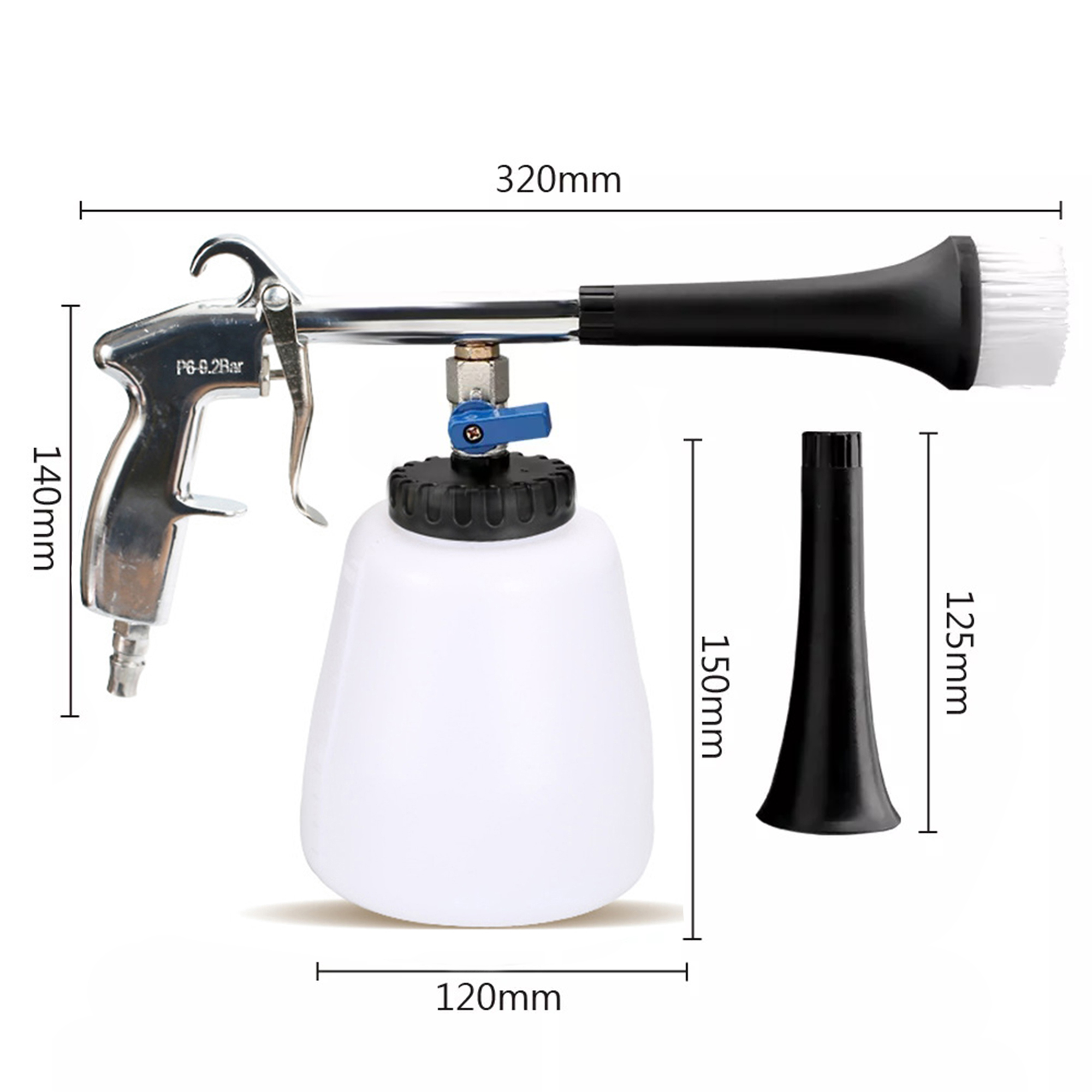 HOL Home Use Snow Foam Spray Car Wash Sprayer Lance Uses Hose Pipe