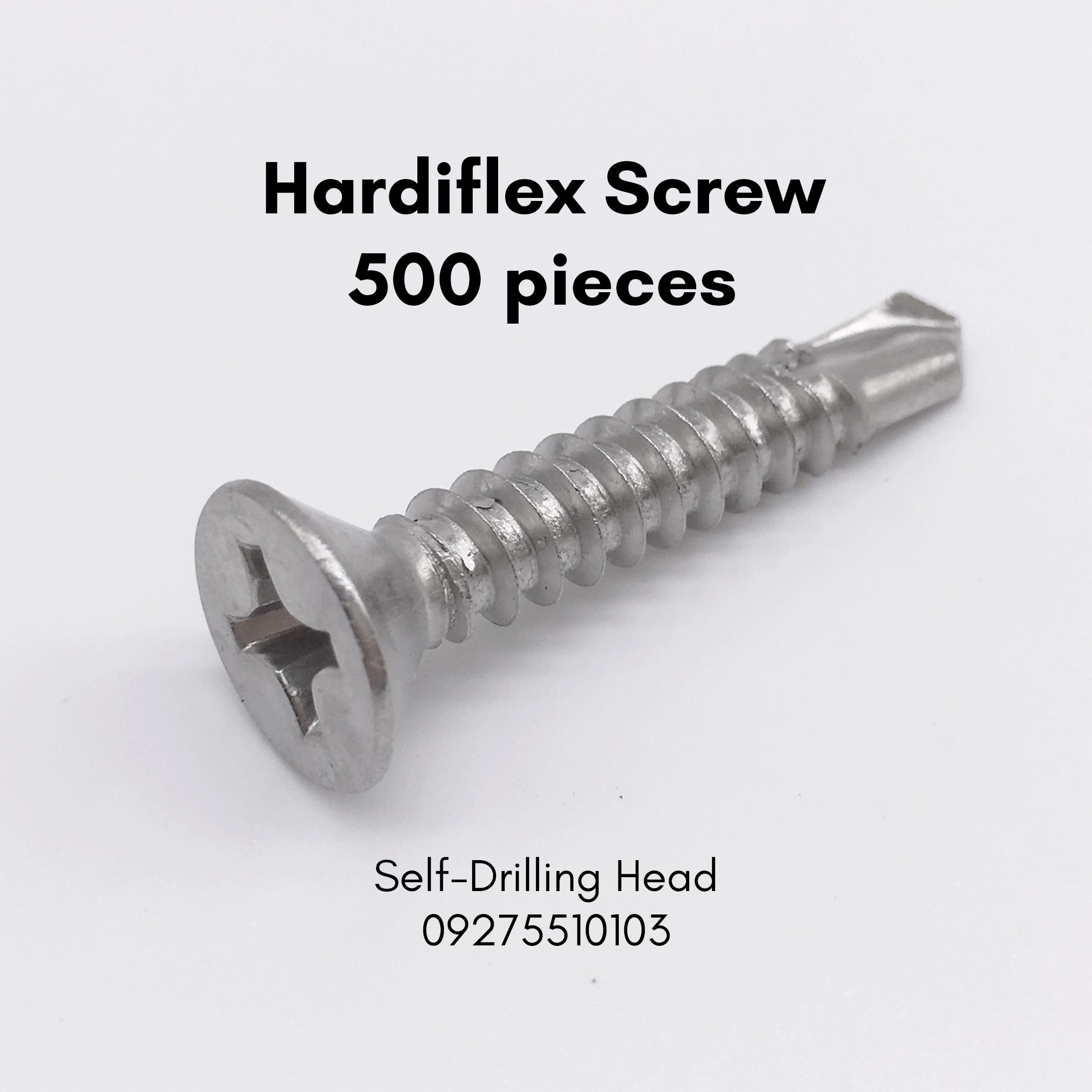 Hardiflex Screw (500 pieces) 7 x 1 Lazada PH