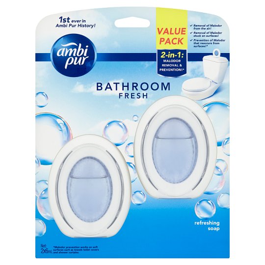 Ambi Pur Bathroom Fresh Refreshing Soap 2pcs