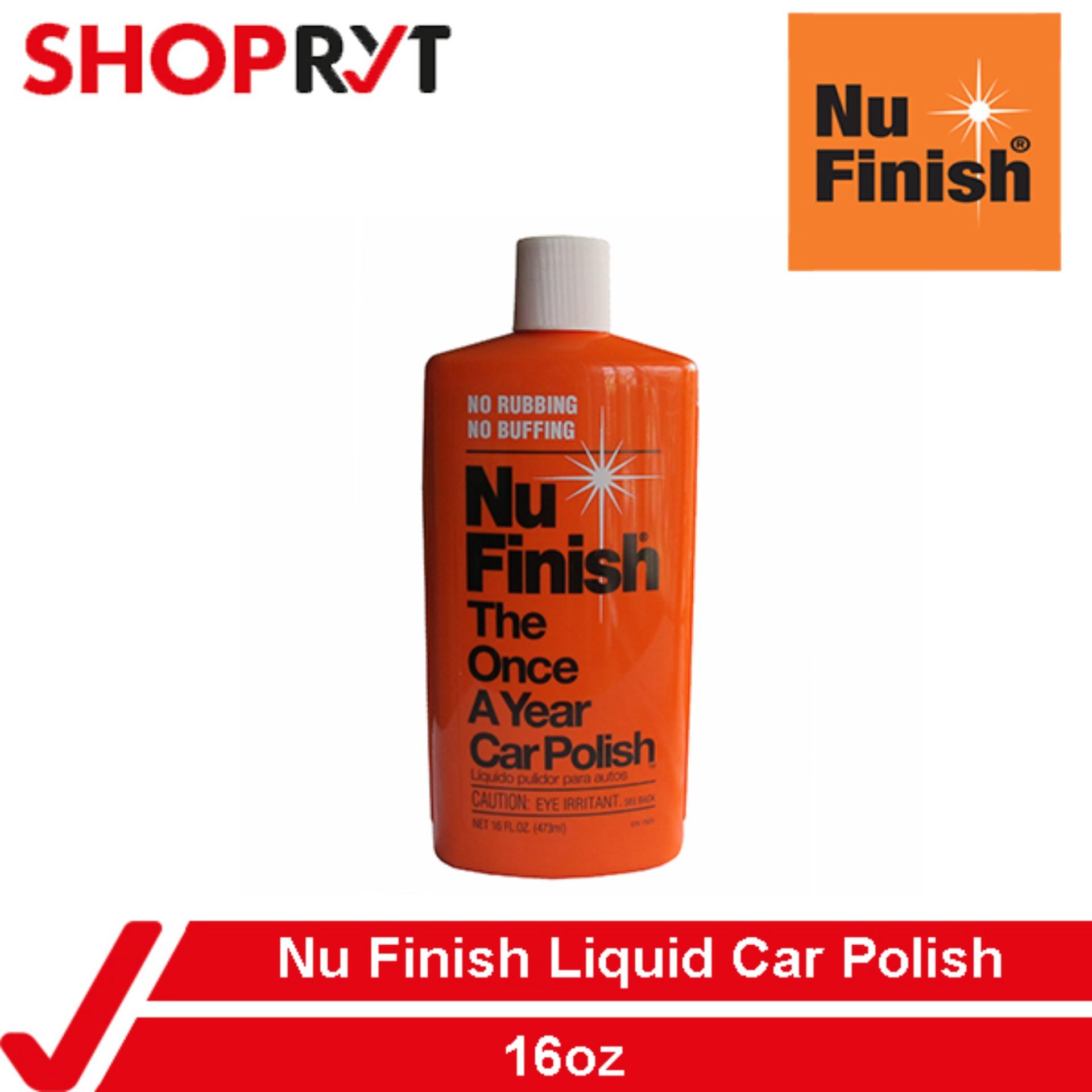 Nu Finish Liquid Car Polish 16oz Once A Year Car Polish Lazada PH