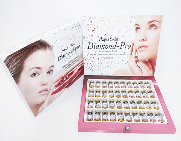diamond pro glutathione Healthandbeautyph Aqua skin Diamond Pro with seal Complete SET