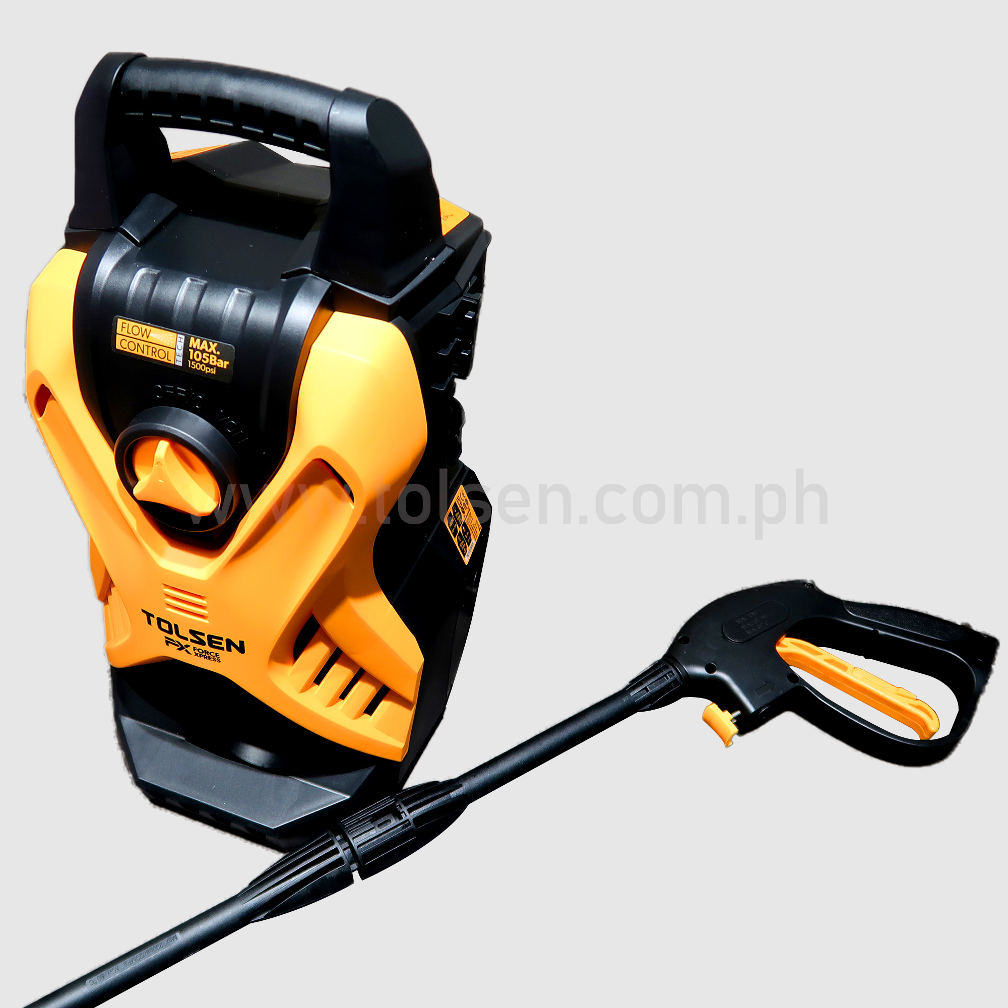 High Pressure Washer 1500PSI w/ Self Priming Function (1400W) FX Serie –  Tolsen Tools Philippines