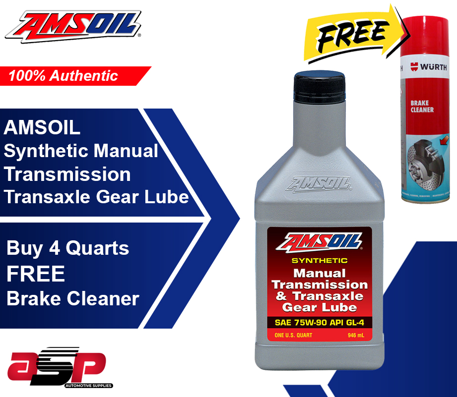 AMSOIL Manual Transmission & Transaxle Gear Lube 75W90 Quart (946ml) Lazada PH