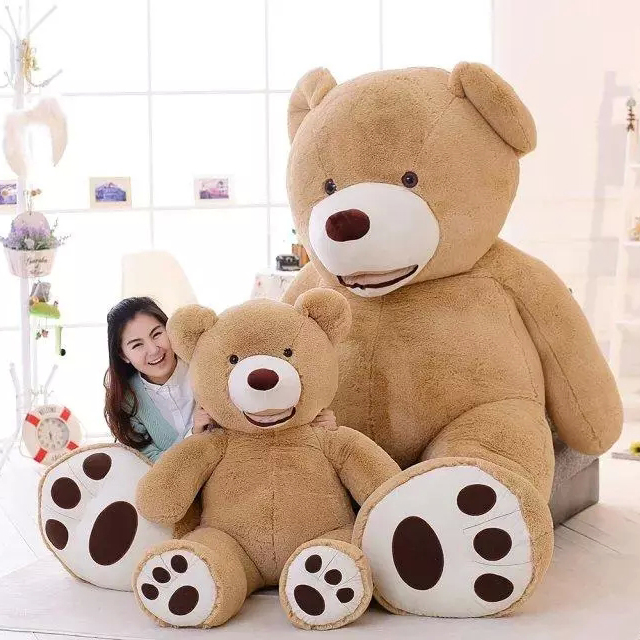 giant fluffy teddy bear