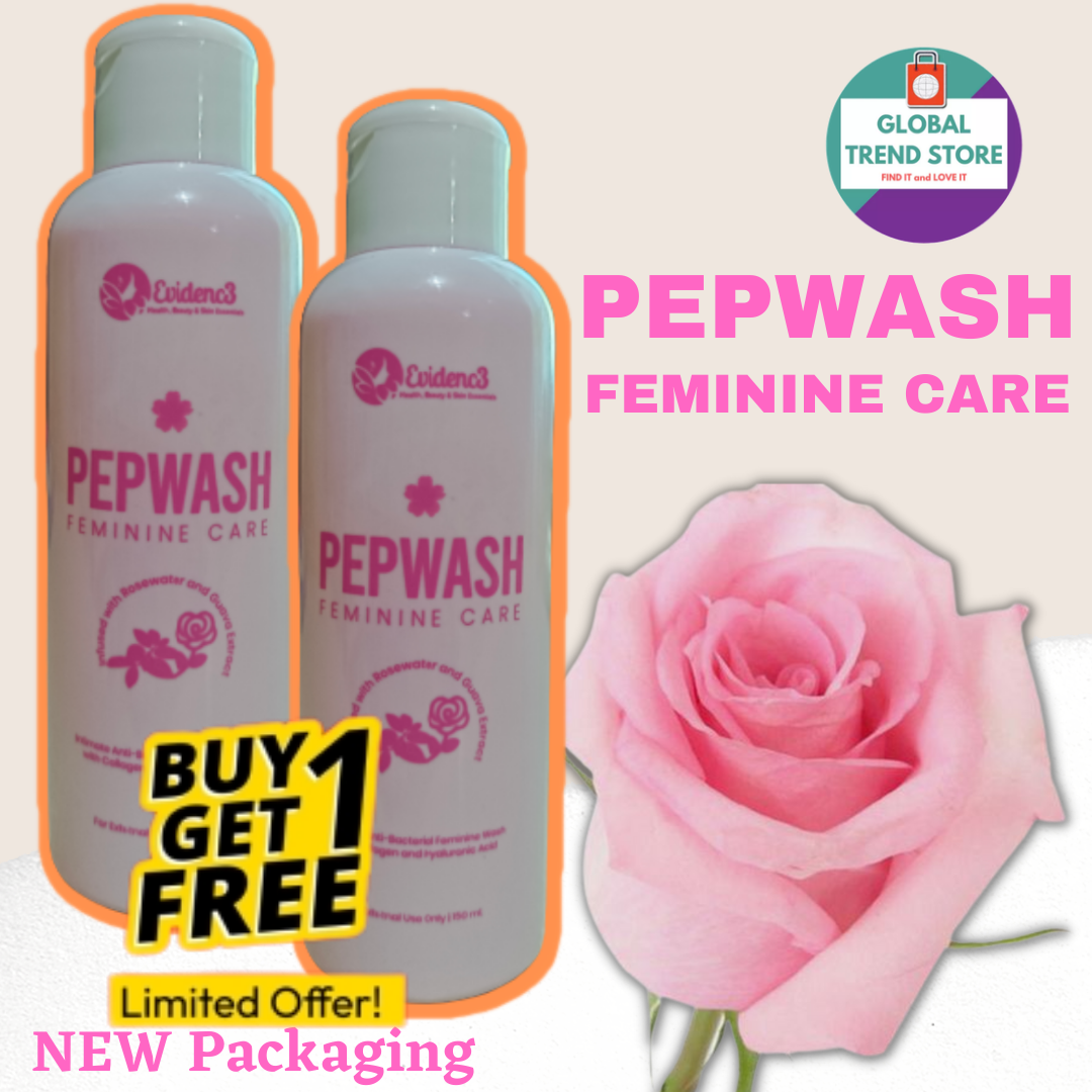 EVIDENCE PEPWASH FEMININE CARE AUTHENTIC Anti Bacterial Balance PH Level Moisturizes