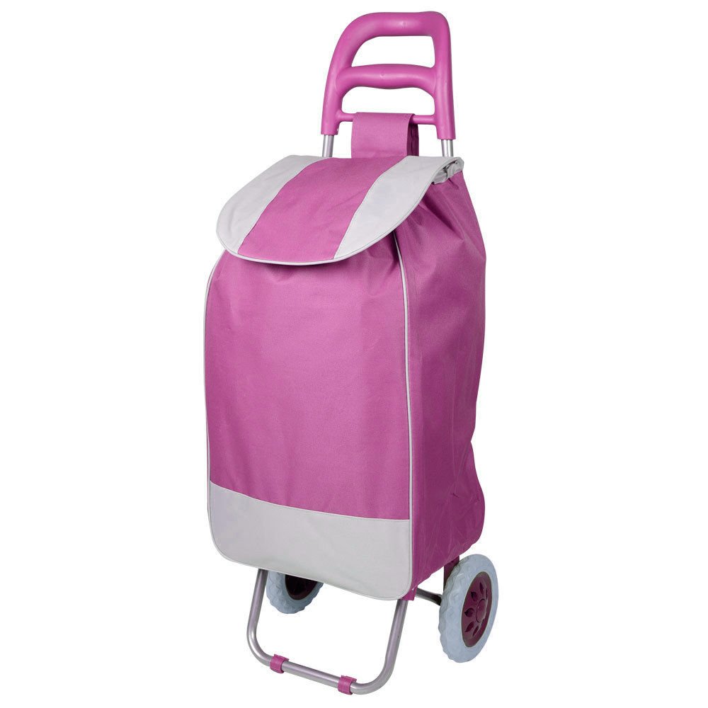 Folding Wheeled Grocery Shopping Trolley Bag (Sage) review and price