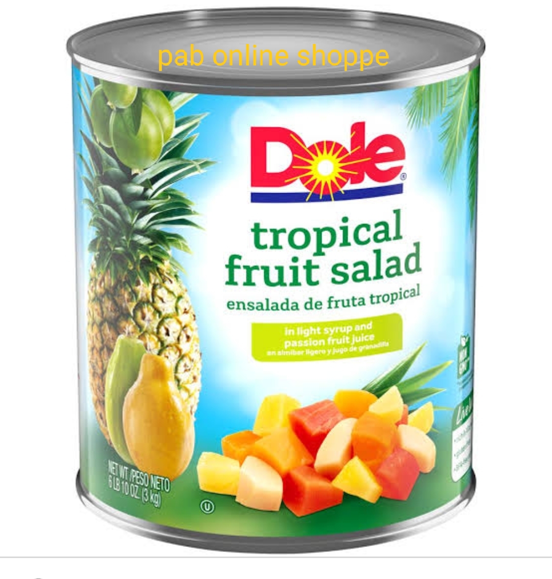 DOLE TROPICAL FRUIT COCKTAIL MORE CHERRIES 3000GRAMS (3kg) Lazada PH
