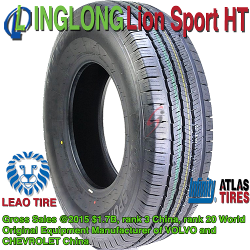 245/75 R16 Leao Lion Sport H/T, A/T, M/T 245/75R16 Tire Thailand