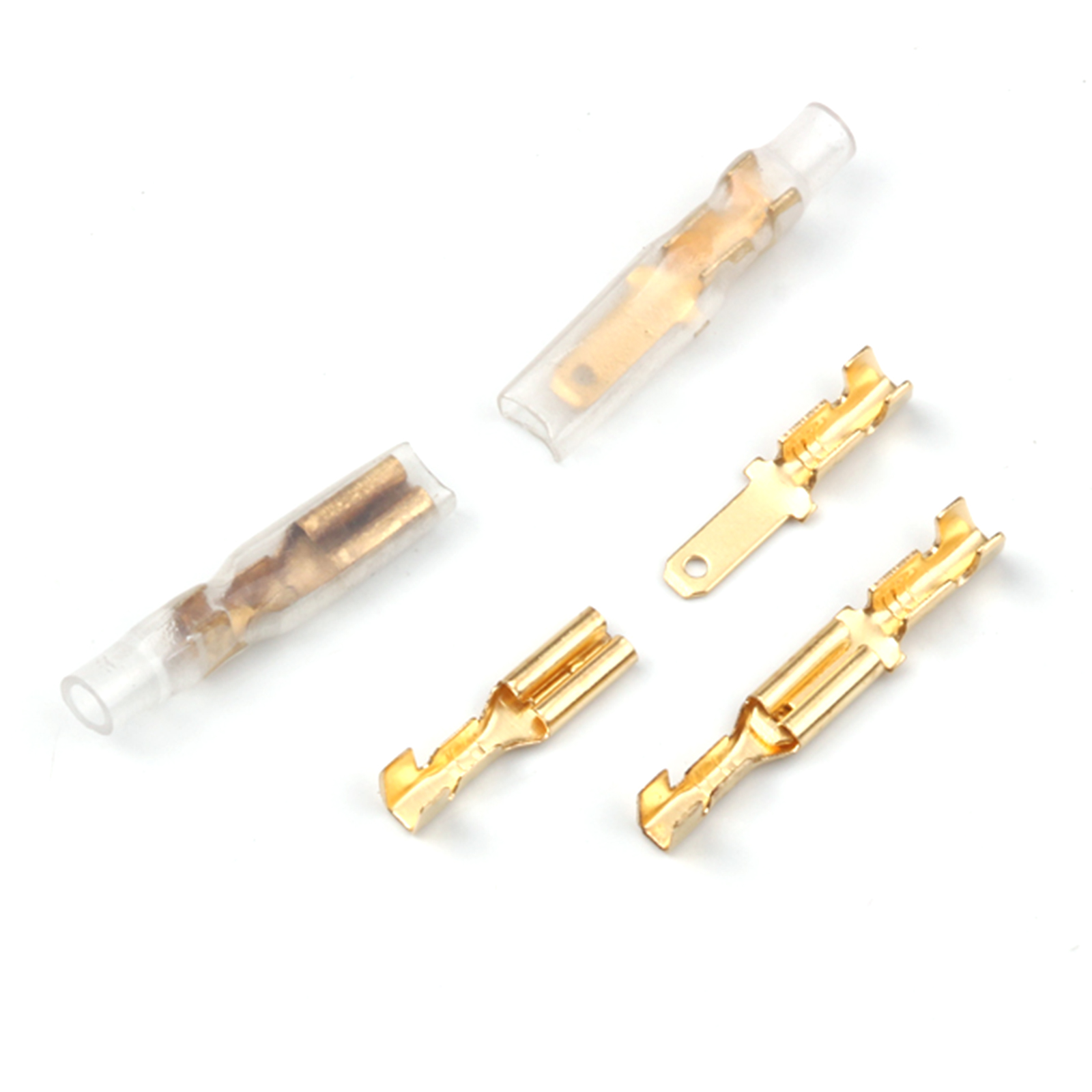200PCS 2.8mm Connecting Terminal Block Electrical Barrier Wire Connector Block Kit Set