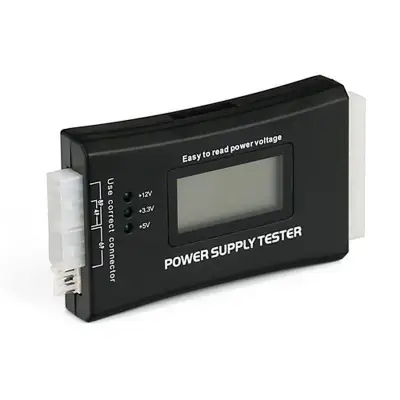 20+4 Pin LCD Power Supply Tester for ATX ITX BTX PCI-E SATA HDD