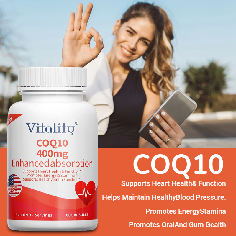 Coenzyme Q10 Antioxidant Cardiovascular Health Natural CoQ10
