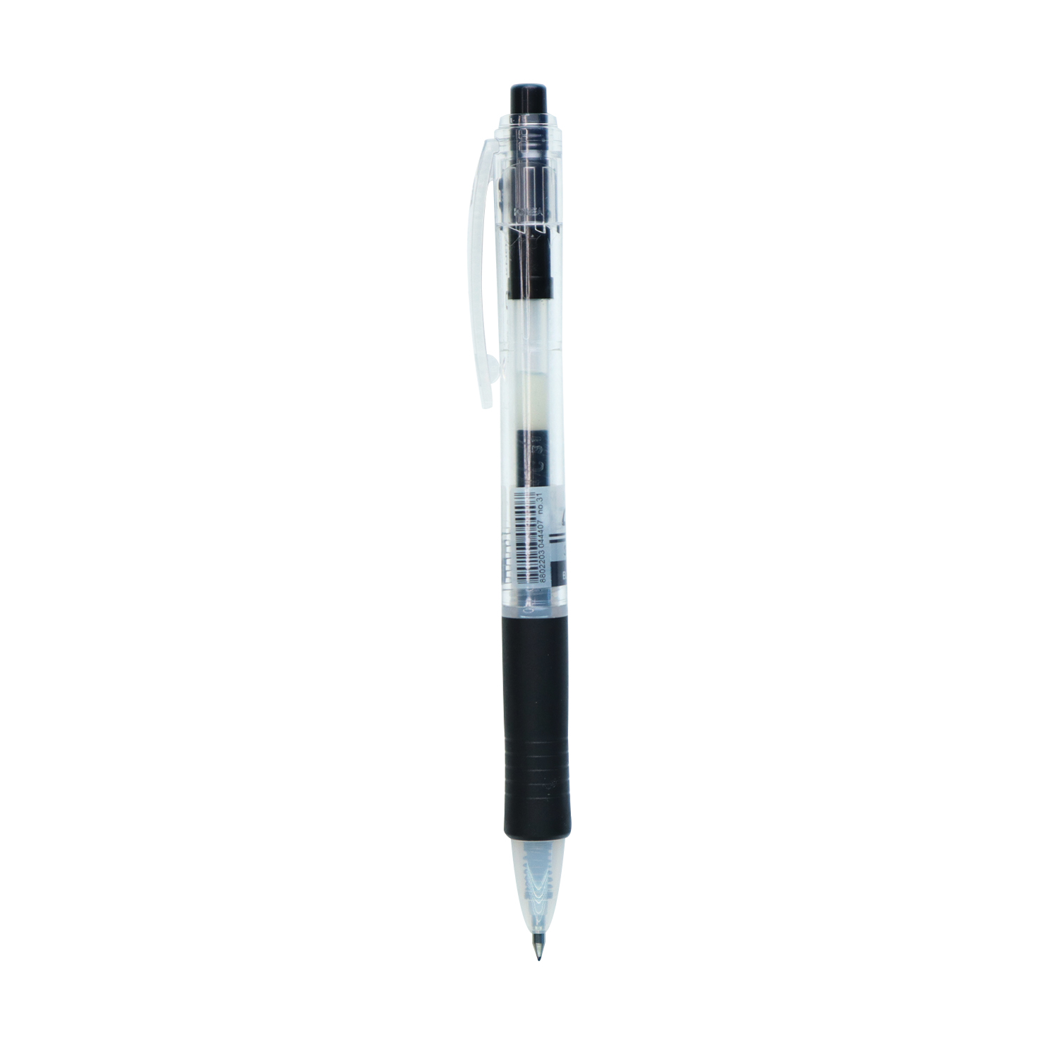 DONG-A Q-Knock Gelschreiber 0,5 Mm - 12 Stück Blau, Sofort Trocknend, Mit Gummigriff