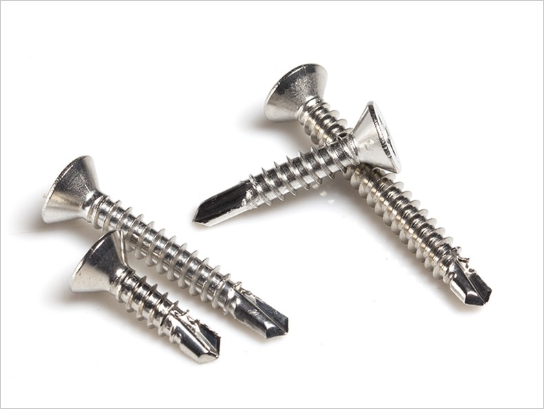 Bold 410 stainless steel flat head cross drill tail selfdrilling self