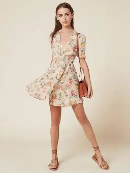 lazada wrap dress