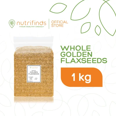 Golden Flaxseeds / Flax Seeds (Whole) - 1kg