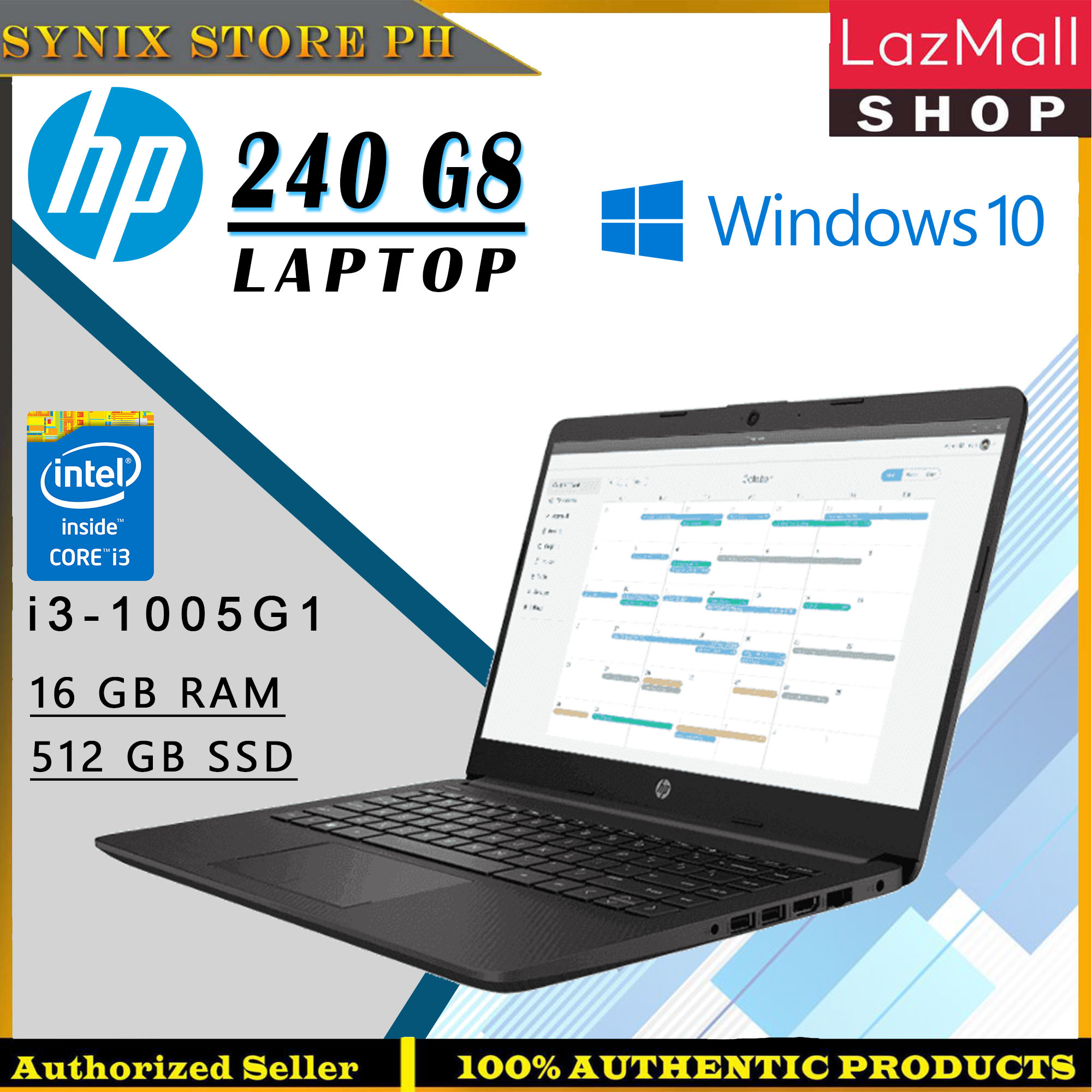 HP 240 G8 NOTEBOOK PC 14inch Windows 10 home single Intel Core i3