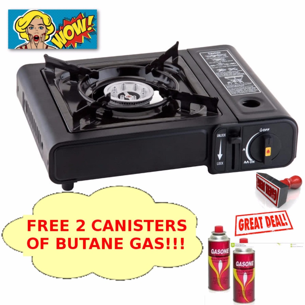 1Burner High Performance Butane Countertop Range / Portable Stove Dual