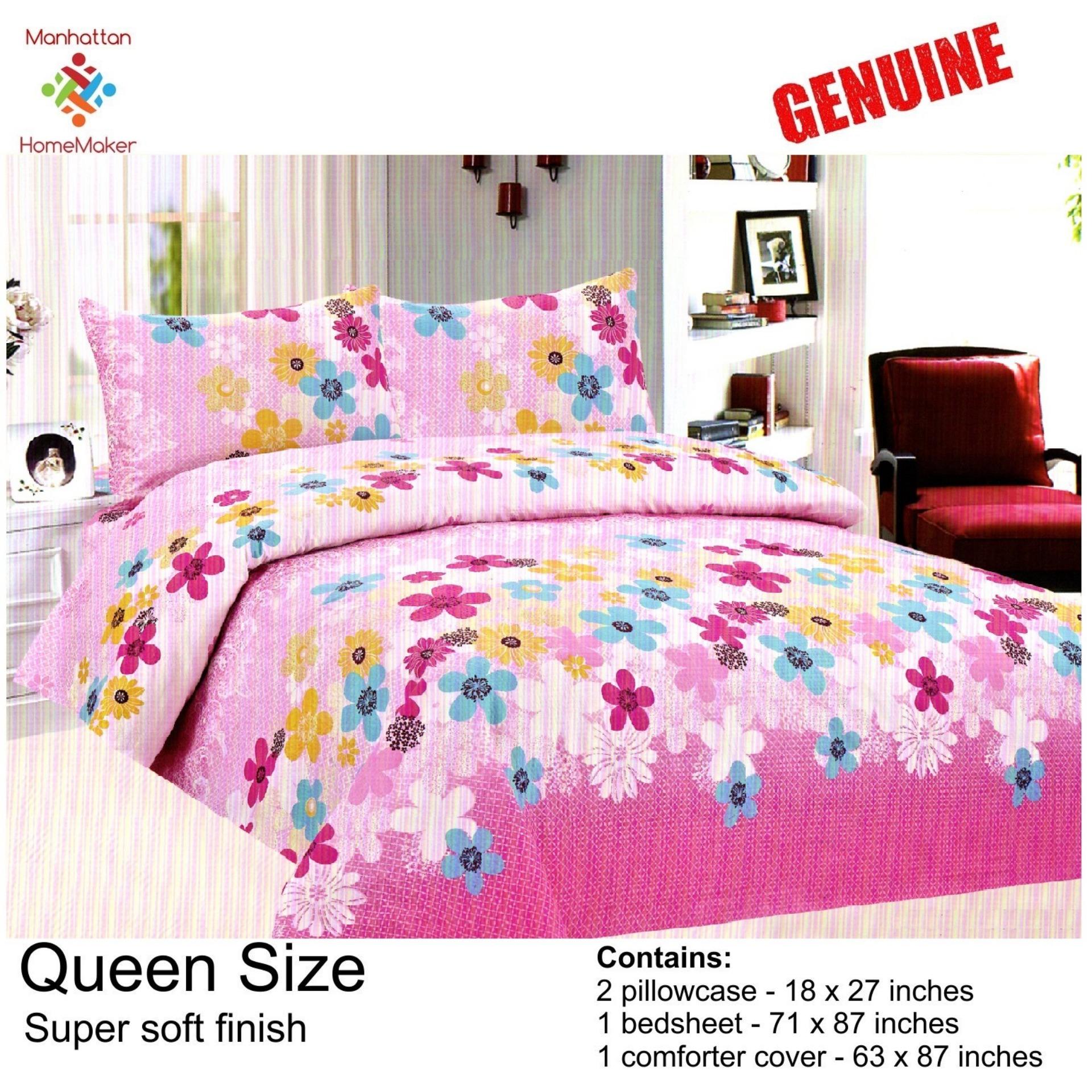4Piece Queen Size Bedding with Luxury Feel (Bed sheet, Comforter cover