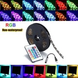 5V 5050 3M RGB LED Strip Light Bar TV Back Lighting Kit+USB Remote Control