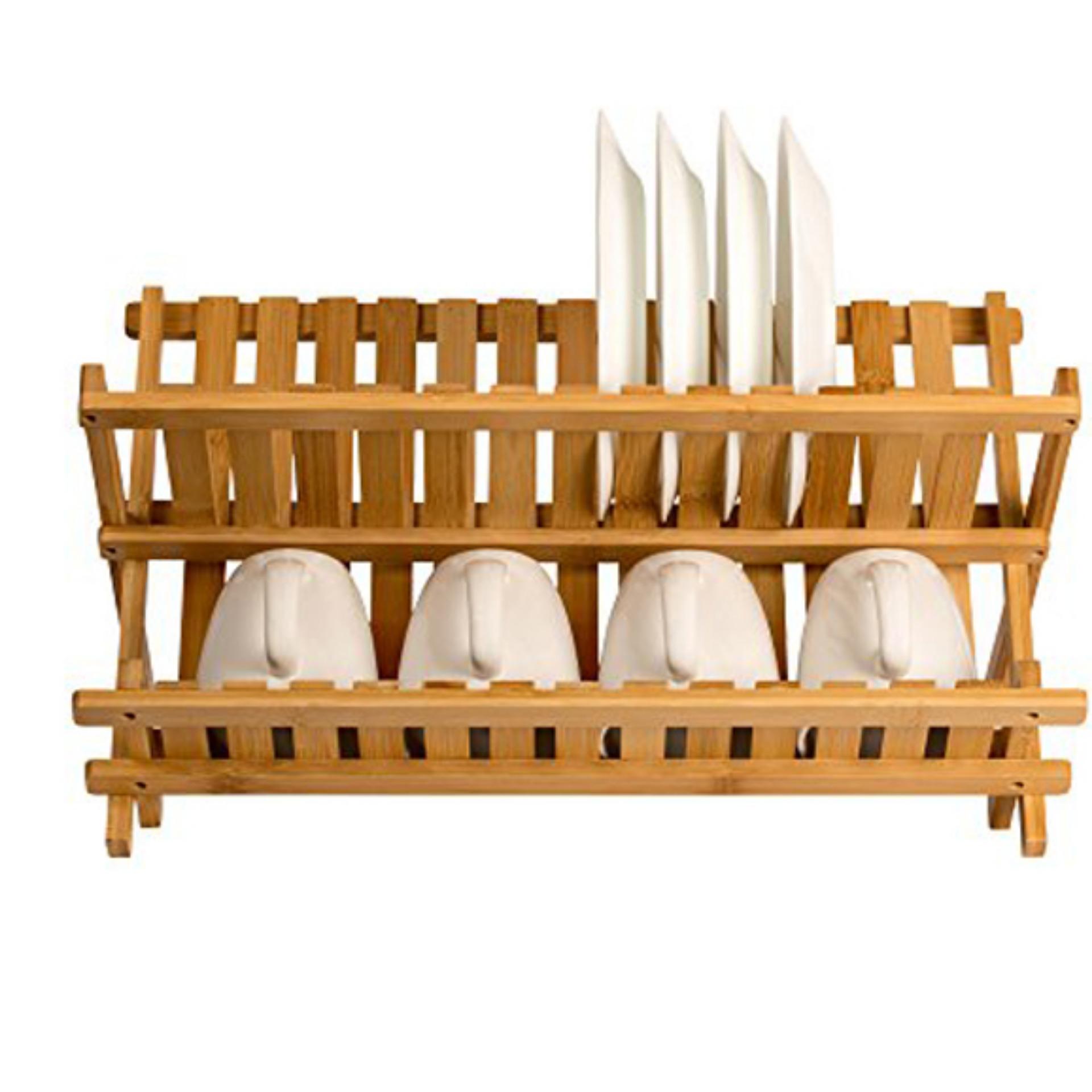 Bamboo Plate Holder