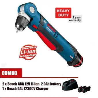 Bosch Gwb 10 8 Cordless Angle Drill With Battery Starter Kit
