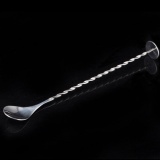 Cocktail Drink Mixer Stainless Steel Stirring Mixing Spoon Ladle Muddler Bar 