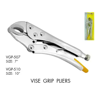 grip plier size