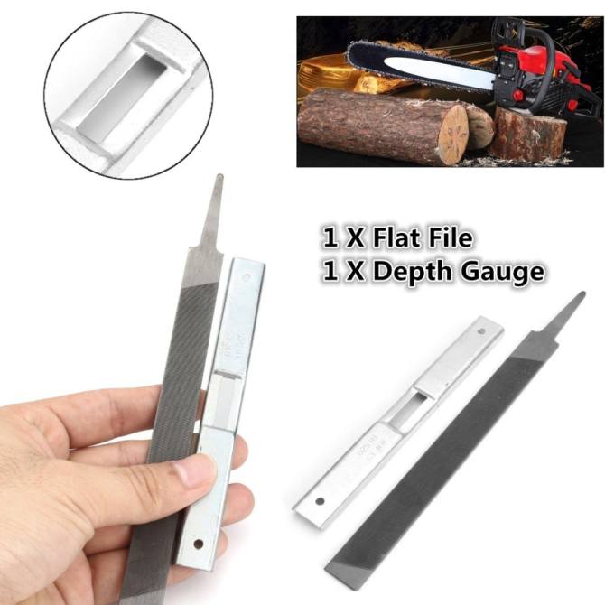 Depth Gauge Flat Files Kit for General Chainsaw STIHL Chain Saw Raker File Guide intl Lazada PH