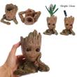 16cm Guardians of The Galaxy Baby Groot Figure Flowerpot Style Pen Pot Toy Gifts PVC Version - intl