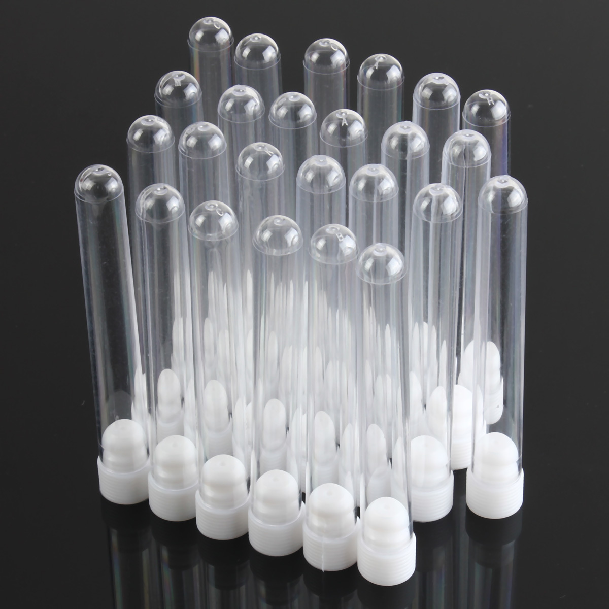 Plastic Test Tubes 100mm X 15mm Complete With Push Caps 25 Pcs Review And Price 4515