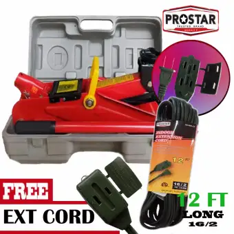 Prostar 2 Ton Floor Jack With Free 12 Ft Green Extension Cord 16 2 Gauge