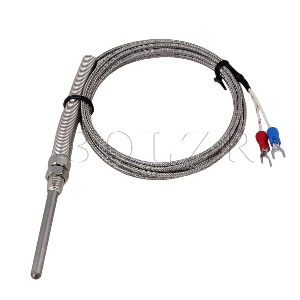 Thermocouple Probe Sensors High Precision Temperature Silver review and price