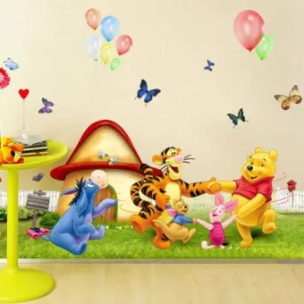 winnie the pooh nursery wall decor