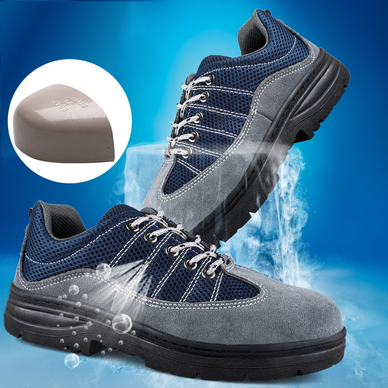 COD men's safety shoes for working highquality lightweight labor