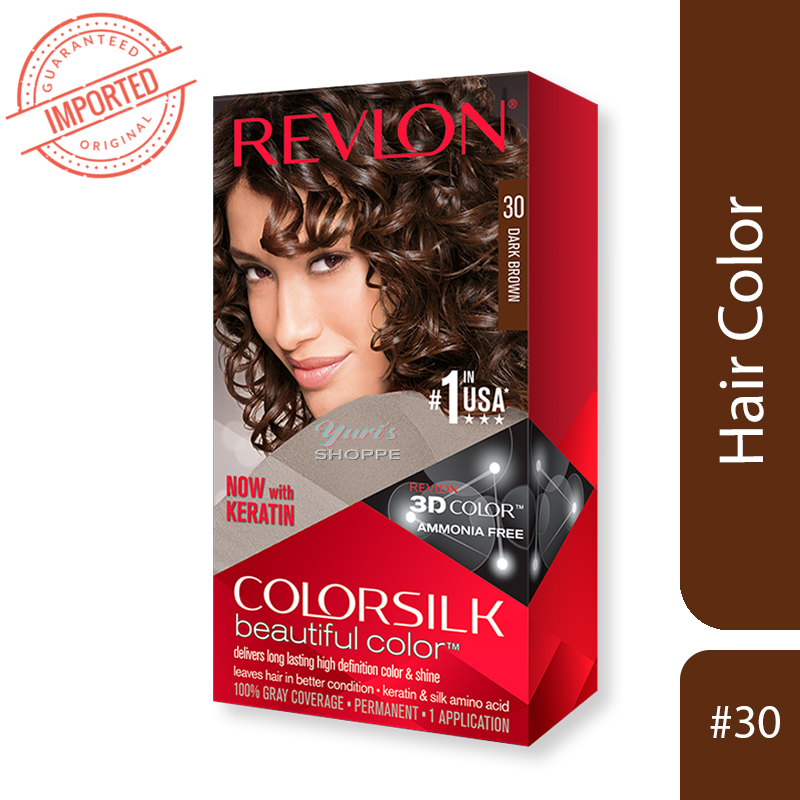 IMPORTED - Hair Color Beautiful Color With Keratin Dark Brown #30  [YuriShoppe] | Lazada PH